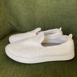 ALLBIRDS Wool Lounger Loafers Shearling Sherpa Fleece Cozy Lounge Size 6